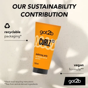got2b Curlz Defining Jelly Стилизиращо желе за естествено къдрава и накъдрена коса , 150ml
