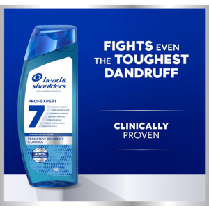 Head & Shoulders Pro-Expert 7 Anti-Dandruff Шампоан против пърхот за всички видове коса, 250ml