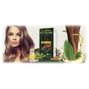 Herbal Time Phytocare Подхранваща трайна безамонячна боя за коса 4N Тъмно кафяв
