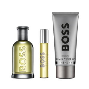 HUGO BOSS  Bottled  Set ( 100 ml EDT + 100 ml Shower gel + 10 ml EDT )  Мъжки подаръчен комплект