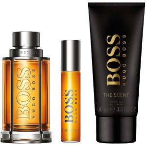 HUGO BOSS   The   Scent  ( 100ml  EDT + 10 ml  EDT+ 100ml Shower gel )  Мъжки подаръчен комплект