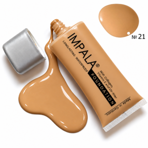 IMPALA Longlasting watherproof  foundation  Дълготраен водоустоичив  фон дьо тен  30 ml