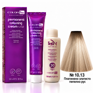 ING Professioal  Permanent Coloring Cream   Перманентна професионална боя за коса  100 ml боя + 150 ml  оксидант  * Ash colors