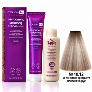 ING Professioal  Permanent Coloring Cream   Перманентна професионална боя за коса  100 ml боя + 150 ml  оксидант  * Ash colors