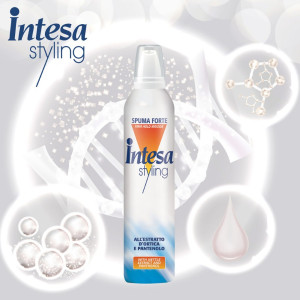 Intesa Firm Hold Mousse  Стилизираща пяна за коса със силна фиксациа - 300 ml