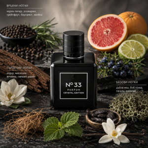Jacques Battini № 33 Parfum  Pour Homme  Мъжки парфюм - 100 ml