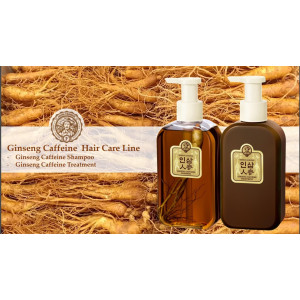 John Farmer  Ginseng Caffeine Treatment Балсам маска с жен шен и кофеин за  плътност и укрепване на косата, 500ml