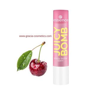 Juicy Bomb Glossy Butter Balm 08 Cherrything Балсамът за устни наситено черешово червено, 2,5g