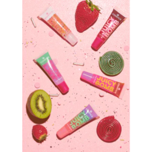 Juicy Bomb Party Shiny Lipgloss 01 Bubblegum Bliss Блестящ гланц за устни "Блаженство от дъвка" , 10ml