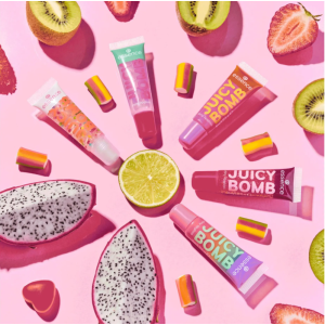 Juicy Bomb Party Shiny Lipgloss 01 Bubblegum Bliss Блестящ гланц за устни "Блаженство от дъвка" , 10ml