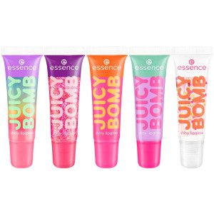 Juicy Bomb Party Shiny Lipgloss 01 Bubblegum Bliss Блестящ гланц за устни "Блаженство от дъвка" , 10ml