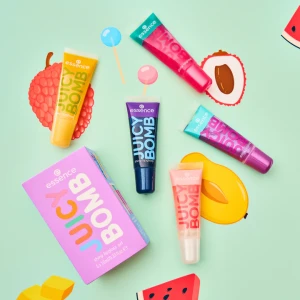 Juicy Bomb Shiny  02 Sweet & Glossy Подаръчен комплект гланцове за устни  - 5 бройки