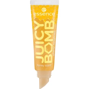 Juicy Bomb Shiny Lipgloss 109 Bee Mine Блестящият гланц за устни в  златист меден нюанс с фини блестящи частици