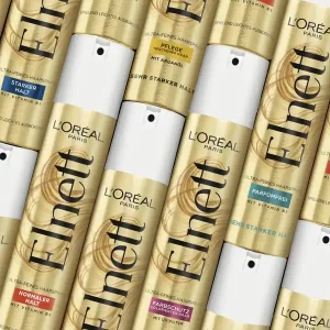 L’Oréal Paris Elnett Ultra-Feines Haarspray Anti-Gelbstich Лак за коса против пожълтяване за руса и сива коса,300ml