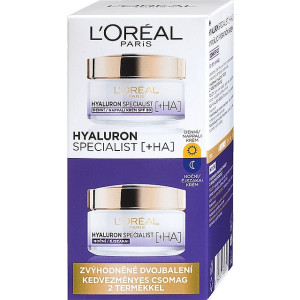 L'Oreal Paris Hyaluron Specialist  Дневен крем за лице с хиалуронова киселина + нощен крем за лице, 50ml