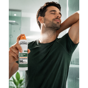L’Oréal Paris men expert Clinical Ultra Spray Deodorant Спрей дезодорант против изпотяване 96ч , 150ml