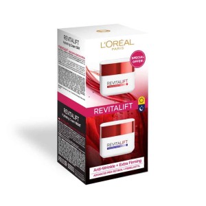 L'Oreal Paris Revitalift Дневен крем/50ml антистареене, възстановяване + Нощен крем/50ml