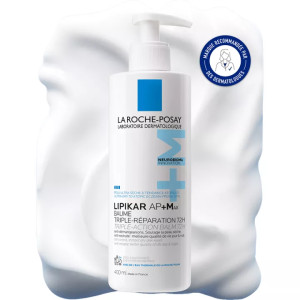 La Roche-Posay Lipikar AP+Max Успокояващ балсам за склонна към атопичен дерматит, за бебета и деца, 400ml