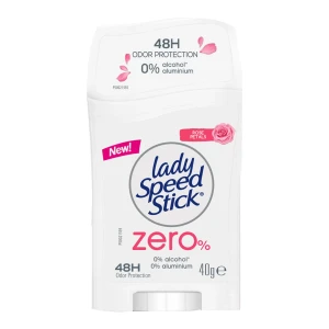 Lady Speed Stick Zero Deodorant 0% Aluminium Дезодорант-стик без съдържание на алуминиеви соли , 40ml