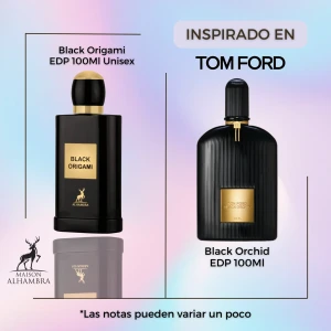 Lattafa Maison Alhambra Black Origami ( EDP )  Унисекс парфюмна вода аналог на Tom Ford   Black Orchid - 100 ml