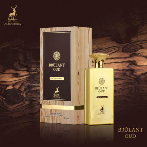 Lattafa Maison Alhambra  Brulant Oud  ( EDP) Мъжка  парфюмна вода аналог на  Amouage Gold - 100 ml