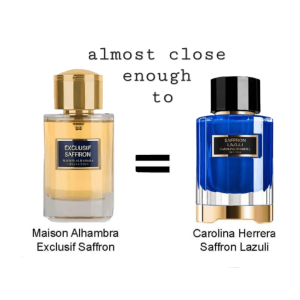 Lattafa Maison Alhambra Exclusif  Saffron ( EDP) Унисекс парфюмна вода аналог на Carolina Herrera  Saffron Lazuli - 100 ml