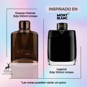 Lattafa Maison Alhambra Expose Intense ( EDP )  Мъжка парфюмна вода аналог на Montblanc  / Legend Intense - 100 ml