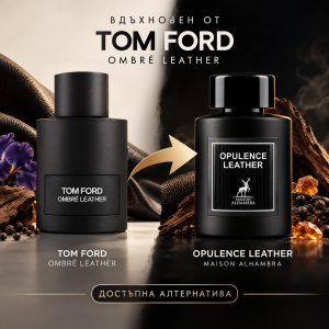 Lattafa Maison Alhambra Opulence Leather (EDP)    Мъжка парфюмна вода аналог на   Tom Ford  Ombre Leather - 100 ml