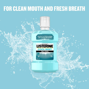 LISTERINE COOL MINT  ВОДА ЗА УСТА , 1000ml