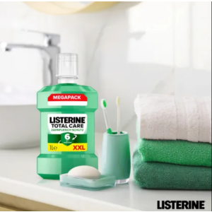 Listerine Total Care Листерин Вода за уста за защита на венците XXL , 1000ml