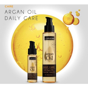 Lorvenn Argan Oil Daily Care Подхранващо олио с арганово масло за всеки тип коса, 125ml