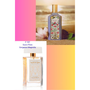 Martin Lion  F107  ( EDP )  Дамска парфюмна вода  аналог на Gucci Flora Gorgeous Magnolia - 50 ml