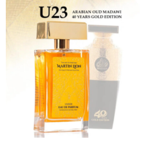 Martin Lion U23  ( EDP )  Унисекс парфюм вдъхновен от Arabian Oud - Madawi 40 Years Gold Edition- 50 ml