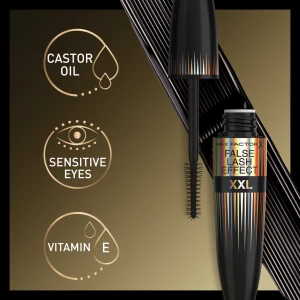 Max Factor False Lash Effect XXL  Спирала за обем и подхранване на миглите /черна / - 12 ml