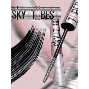 Maybelline New York Lash Sensational Sky Mascara Black Спирала с дълготраен ефект за удължаване на мигли,  7ml