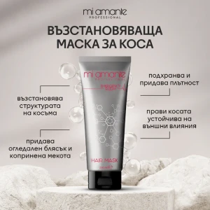 Mi Amante  Emergency Room Mask  Миаманте Хидратираща маска за коса -250 ml