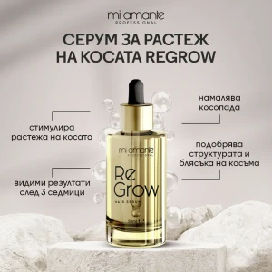 Mi Amante Professional ReGrow Serum For Growth Серум за растеж на косата, 50ml