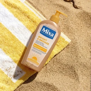 Mixa Bright & Bronze Gradual Tan Body Lotion Лосион за тяло за постепенно придобиване на тен, 250ml