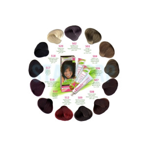 MM Beauty Colour Sense  ММ Бюти фито боя за коса без амоняк S06 крем лешник