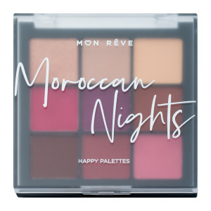 MON REVE  01 Maroccan Night happy palettes   Палитра сенки за очи