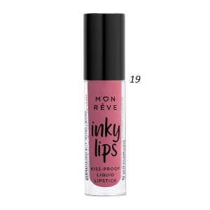 MON REVE  INKY LIPS   Устойчиво течно матово червило