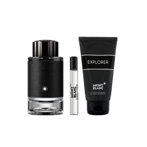 Mont Blanc  Explorer  Set ( 100 ml EDP + 100 ml Shower gel + 7,5 ml EDP )  Мъжки подаръчен комплект