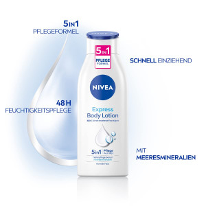 Nivea Body Lotion Express Hydration Хидратиращ лосион за тяло, 400ml