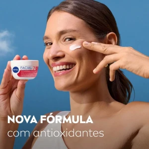 NIVEA Creme Facial 7in1 Ultra Light Anti - Age Cream Хидратиращ Ултра лек крем против стареене, 100ml