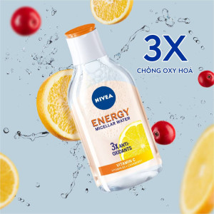 Nivea Energy Micellar Water Енергизиращата мицеларна вода, 400ml