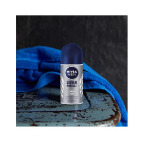 Nivea For Men Silver Protect  Roll-On Ролон против изпотяване със  сребърни йони, 50ml