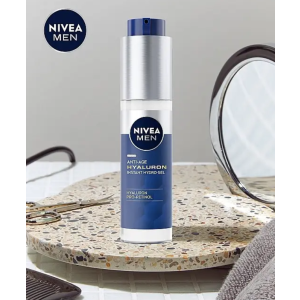 Nivea Men Anti-Age Hyaluron Hydro Facial Gel Крем за лице за мъже с хиалуронова киселина и про-ретинол, 50ml