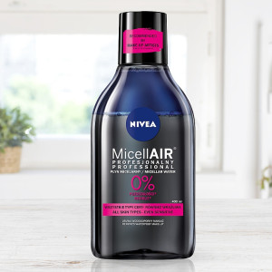 Nivea MicellAIR Expert Почистваща мицеларна вода  с кислород , 400ml