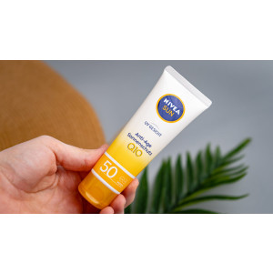 Nivea Sun Q10 Anti-Age Слънцезащитен крем за лице против бръчки SPF50, 50ml