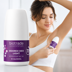 Odorex Deo Light Roll-On Ежедневен Ролон 0% алкохол, намалява изпотяването и неутрализира миризмата, 40ml